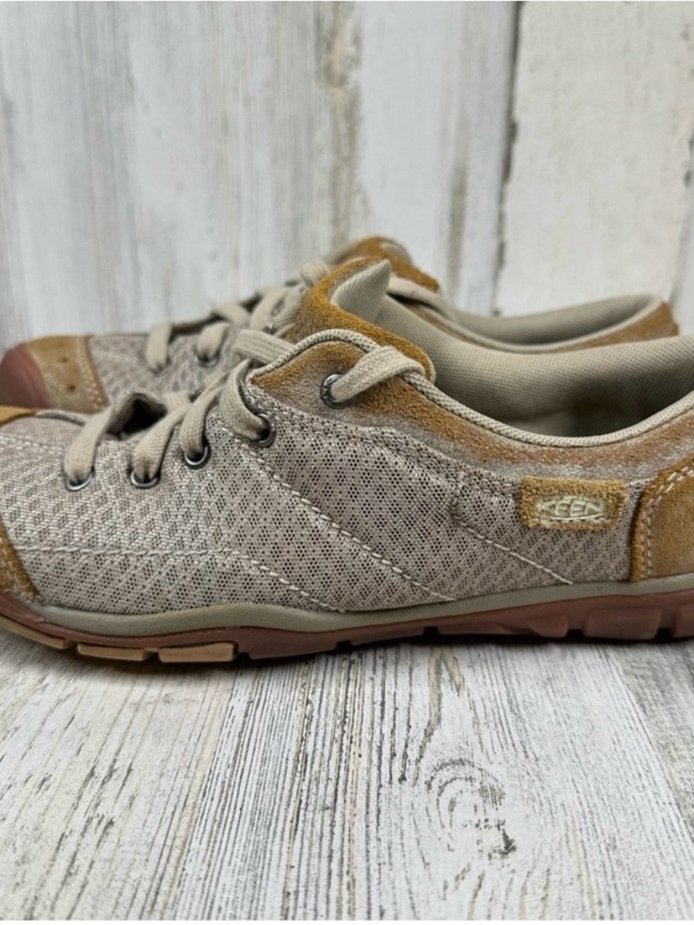 Keen Mercer Lace latte Trekker outdoor sneaker